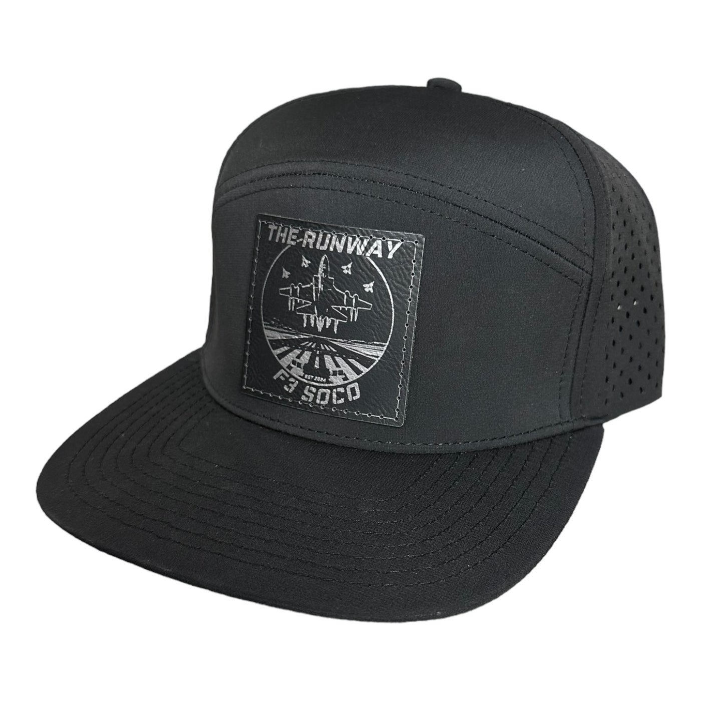 F3 SOCO The Runway Leatherette Patch Hat Pre-Order June 2024