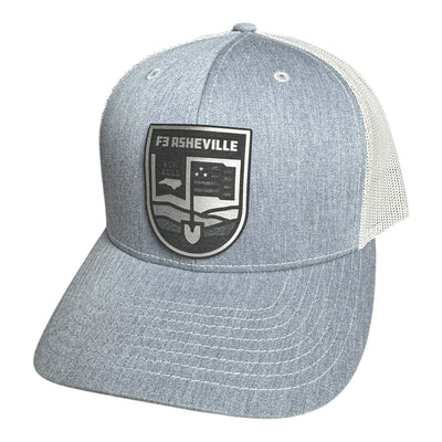 F3 Asheville Leatherette Patch Hat Pre-Order October 2024