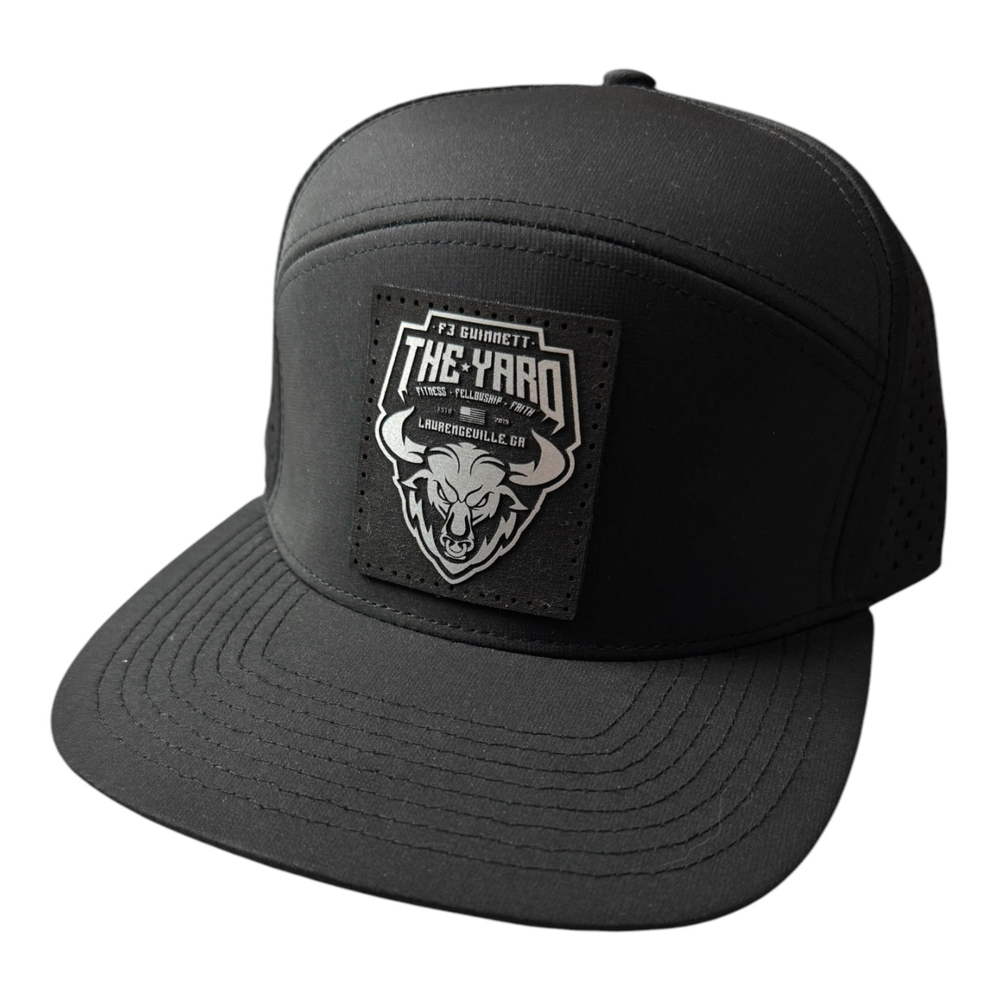 F3 Gwinnett County - The Yard - No Bull Leatherette Patch Hat Pre-Order February 2025