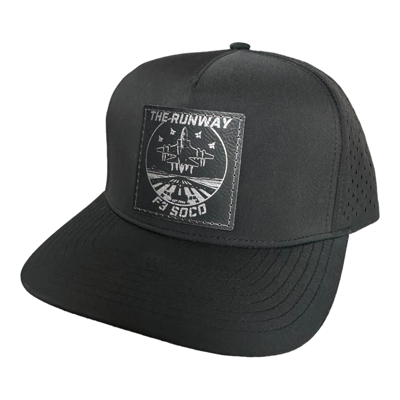 F3 SOCO The Runway Leatherette Patch Hat Pre-Order June 2024