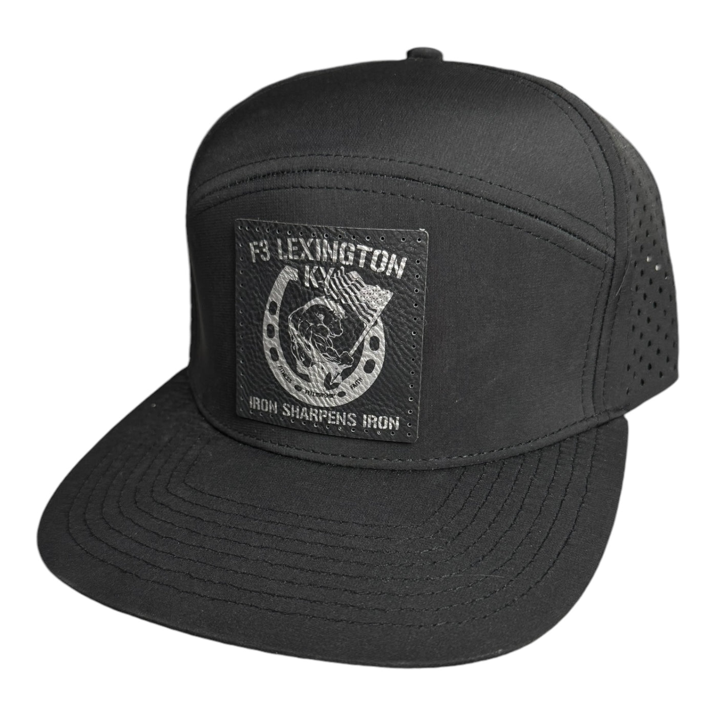 F3 Lexington KY Leatherette Patch Hat Pre-Order September 2024