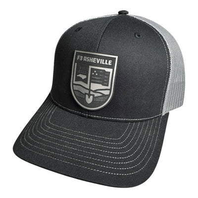 F3 Asheville Leatherette Patch Hat Pre-Order October 2024