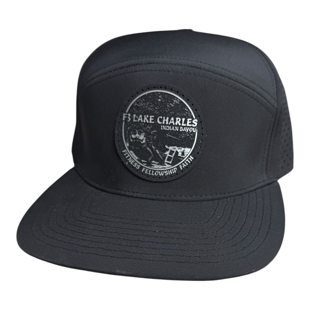 F3 Lake Charles Indian Bayou Leatherette Patch Hat Pre-Order April 2025