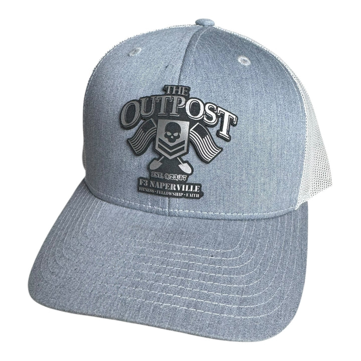 F3 Naperville The Outpost Leatherette Patch Hat Pre-Order May 2025