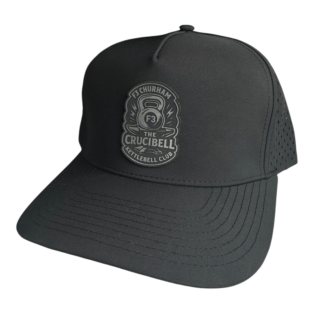 F3 Churham Kettlebell Club Leatherette Patch Hat Pre-Order September 2025