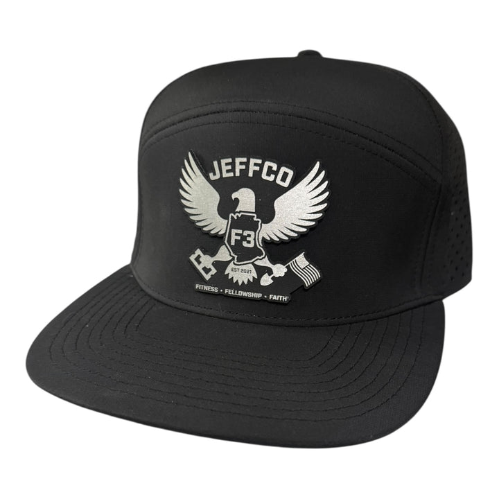 F3 Jeffco Leatherette Patch Hat Pre-Order October 2025