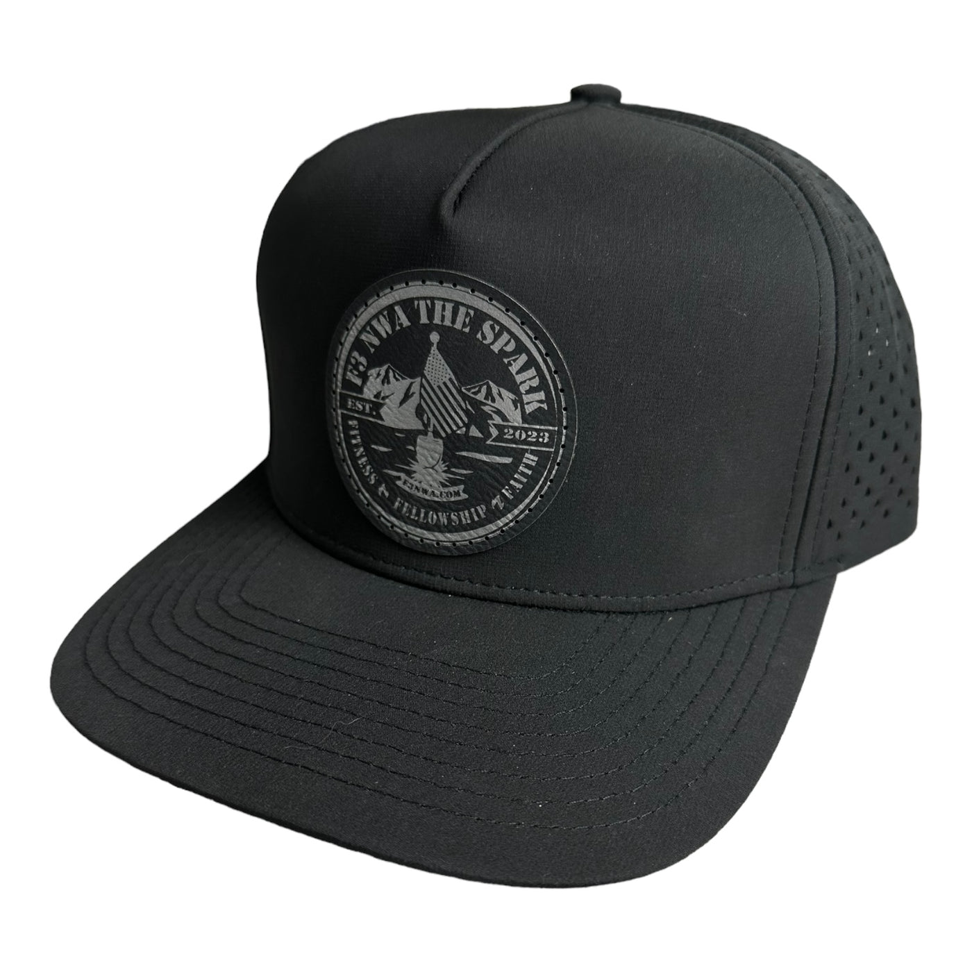 F3 NWA The Spark Leatherette Patch Hat Pre-Order May 2024