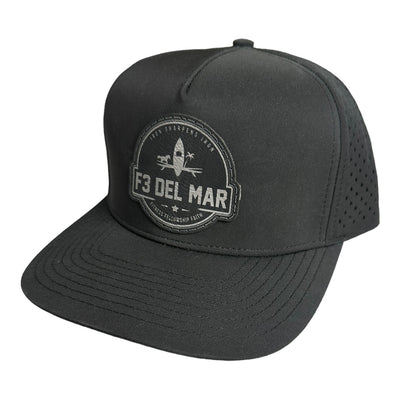 F3 Del Mar Summer Leatherette Patch Hat Pre-Order July 2024