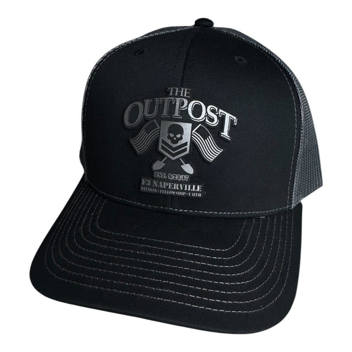 F3 Naperville The Outpost Leatherette Patch Hat Pre-Order May 2025