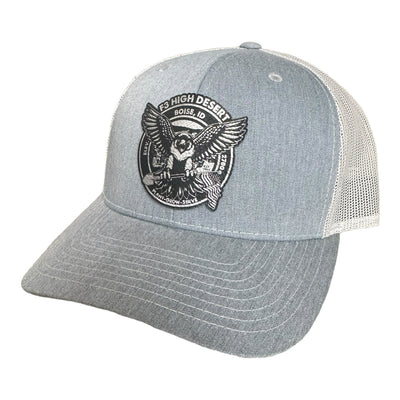 F3 High Desert Logo Debut Leatherette Patch Hat Pre-Order June 2024