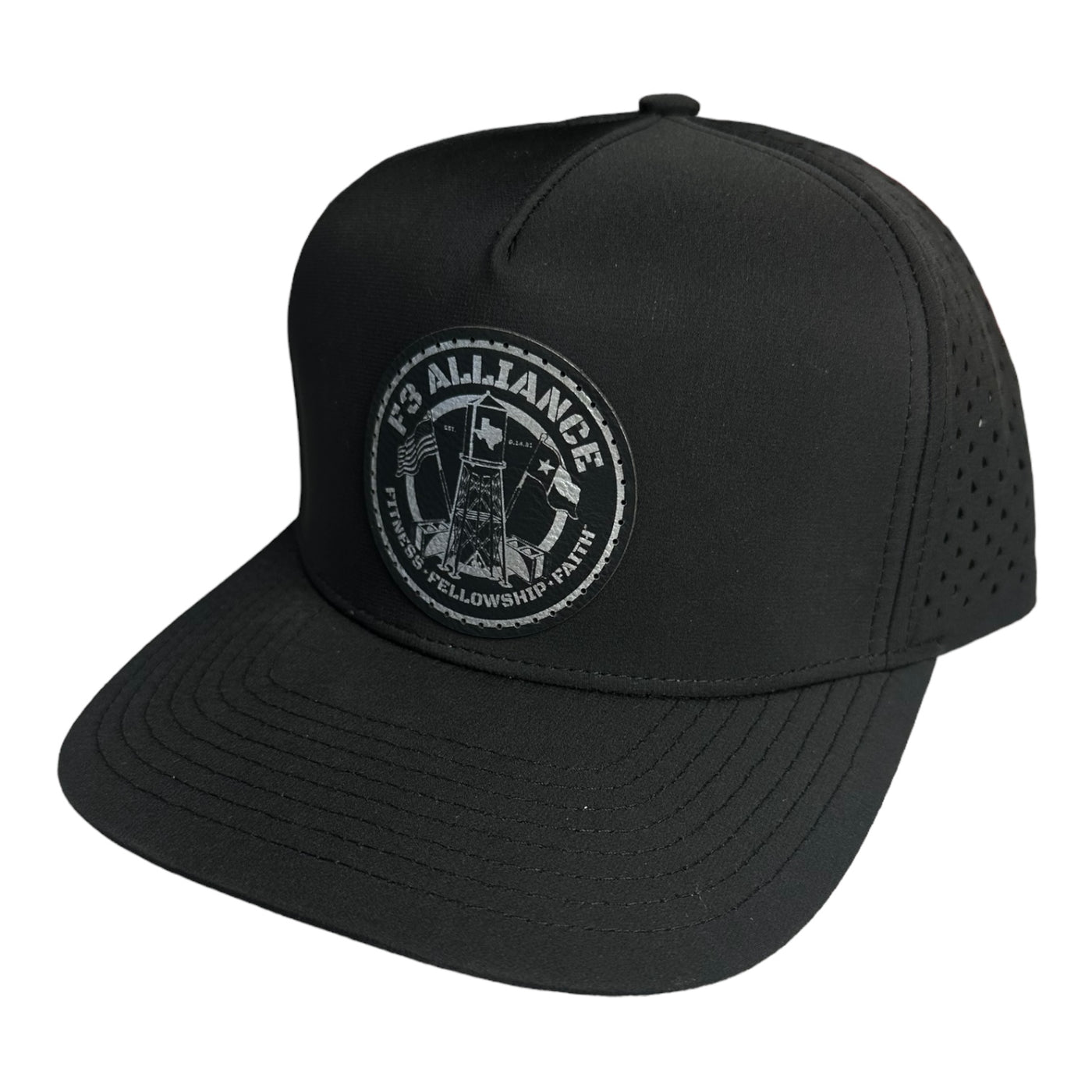 F3 Alliance Rebrand Leatherette Patch Hat Pre-Order May 2024