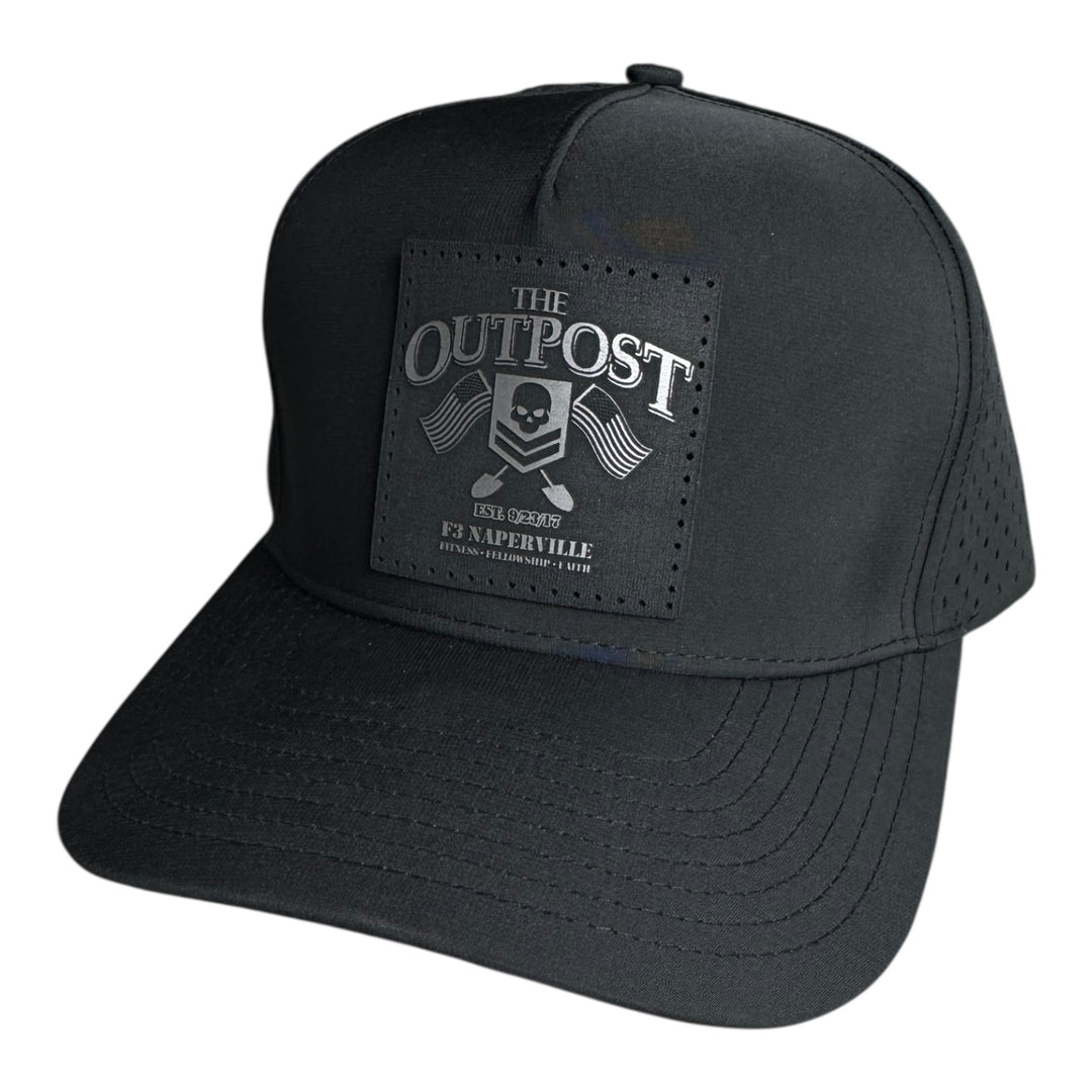 F3 Naperville The Outpost Leatherette Patch Hat Pre-Order May 2025