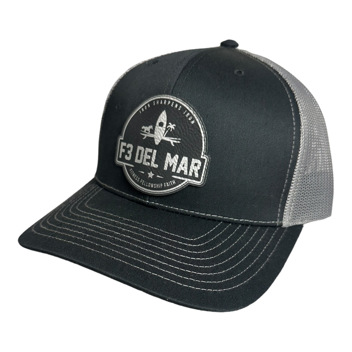 F3 Del Mar Summer Leatherette Patch Hat Pre-Order July 2024