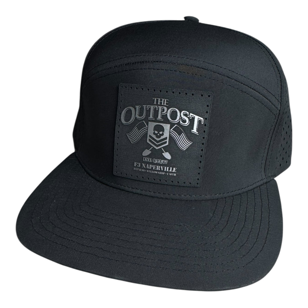 F3 Naperville The Outpost Leatherette Patch Hat Pre-Order May 2025