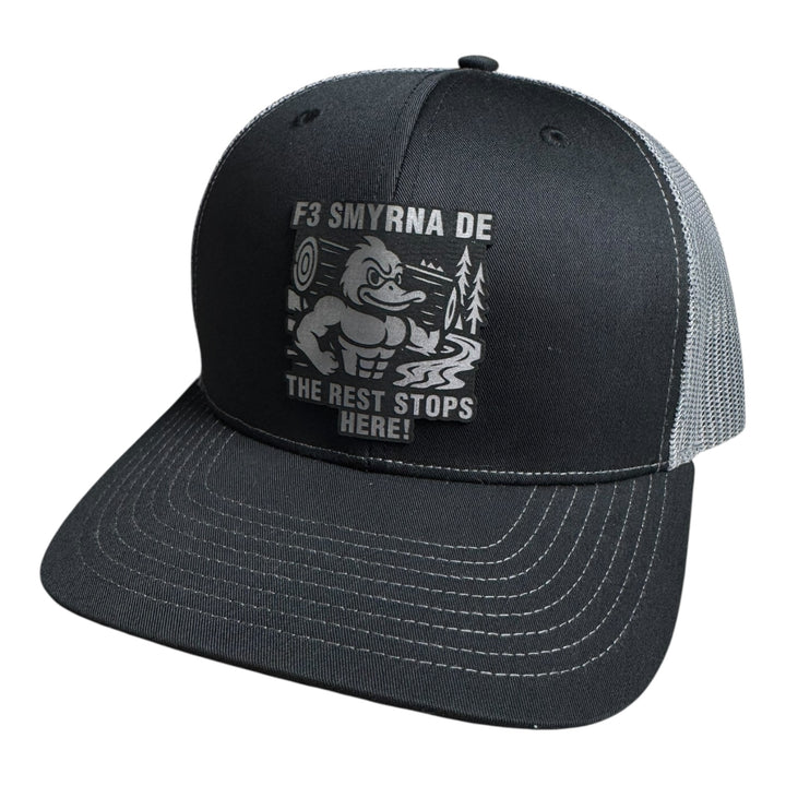 F3 Smyrna DE Leatherette Patch Hat Pre-Order September 2025