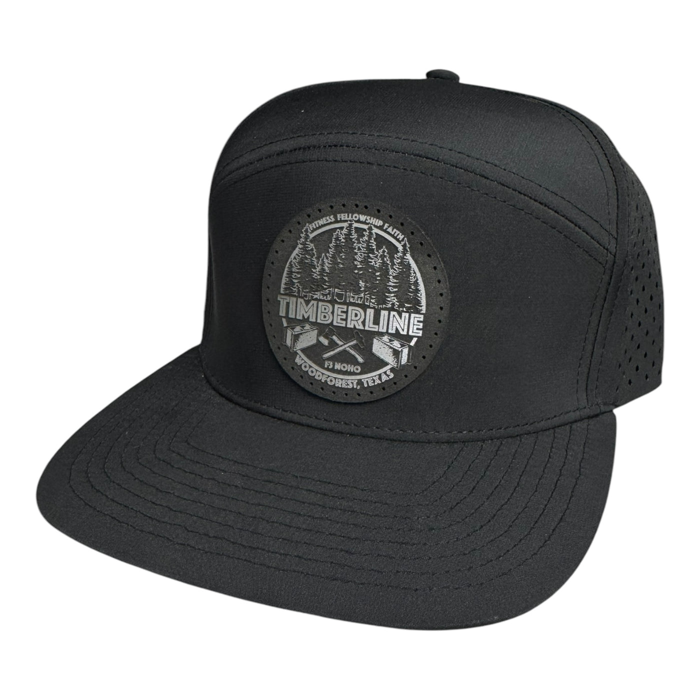 F3 Timberline - WoodForest Leatherette Patch Hat Pre-Order March 2025