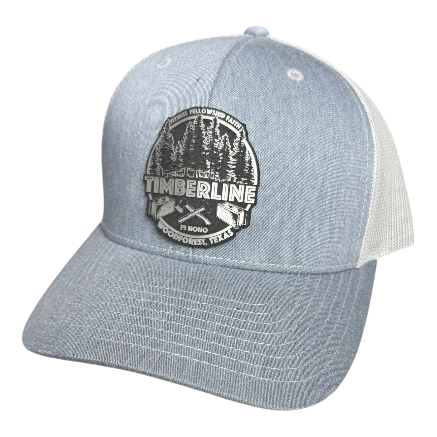 F3 Timberline - WoodForest Leatherette Patch Hat Pre-Order March 2025