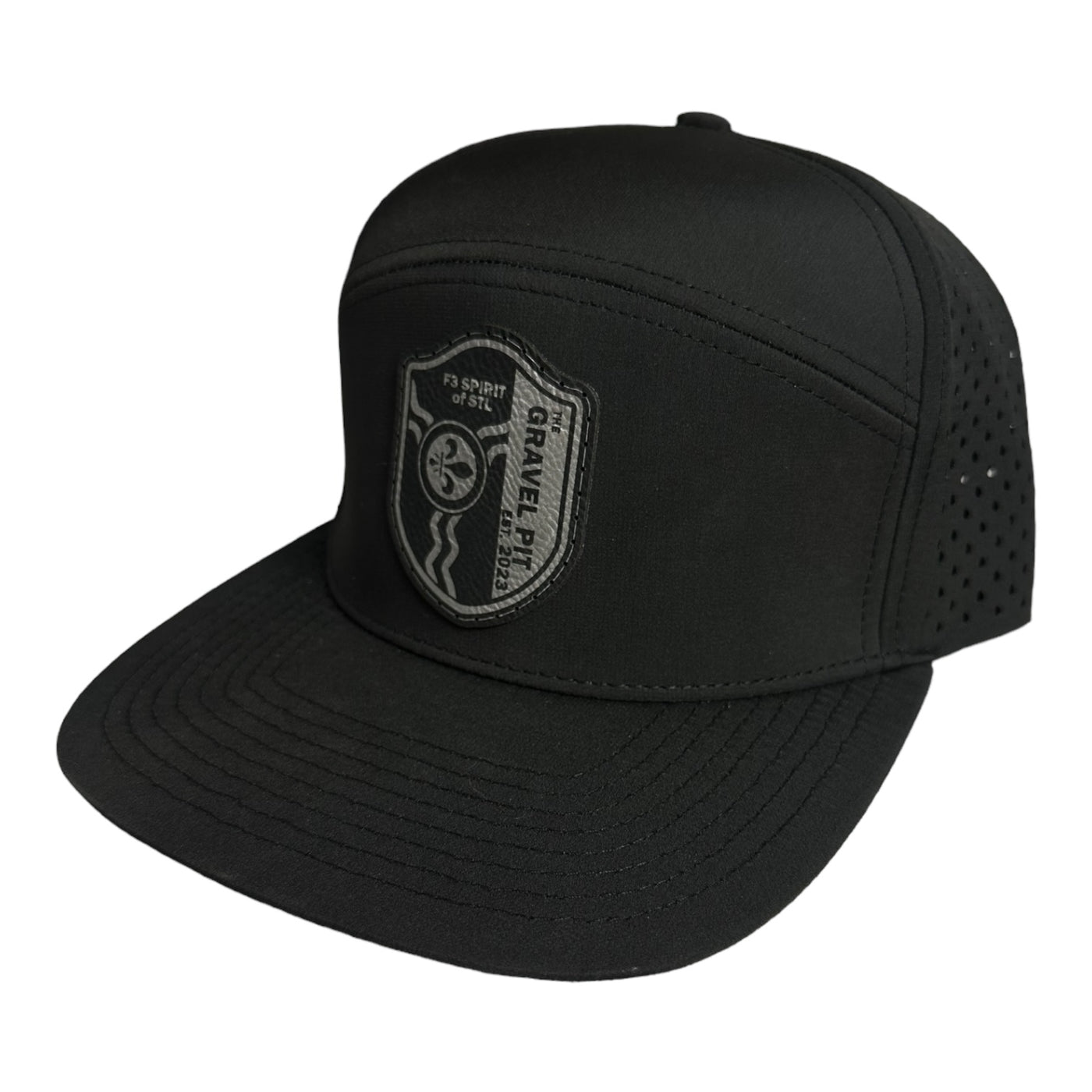 F3 SSTL The Gravel Pit Leatherette Patch Hat Pre-Order June 2024