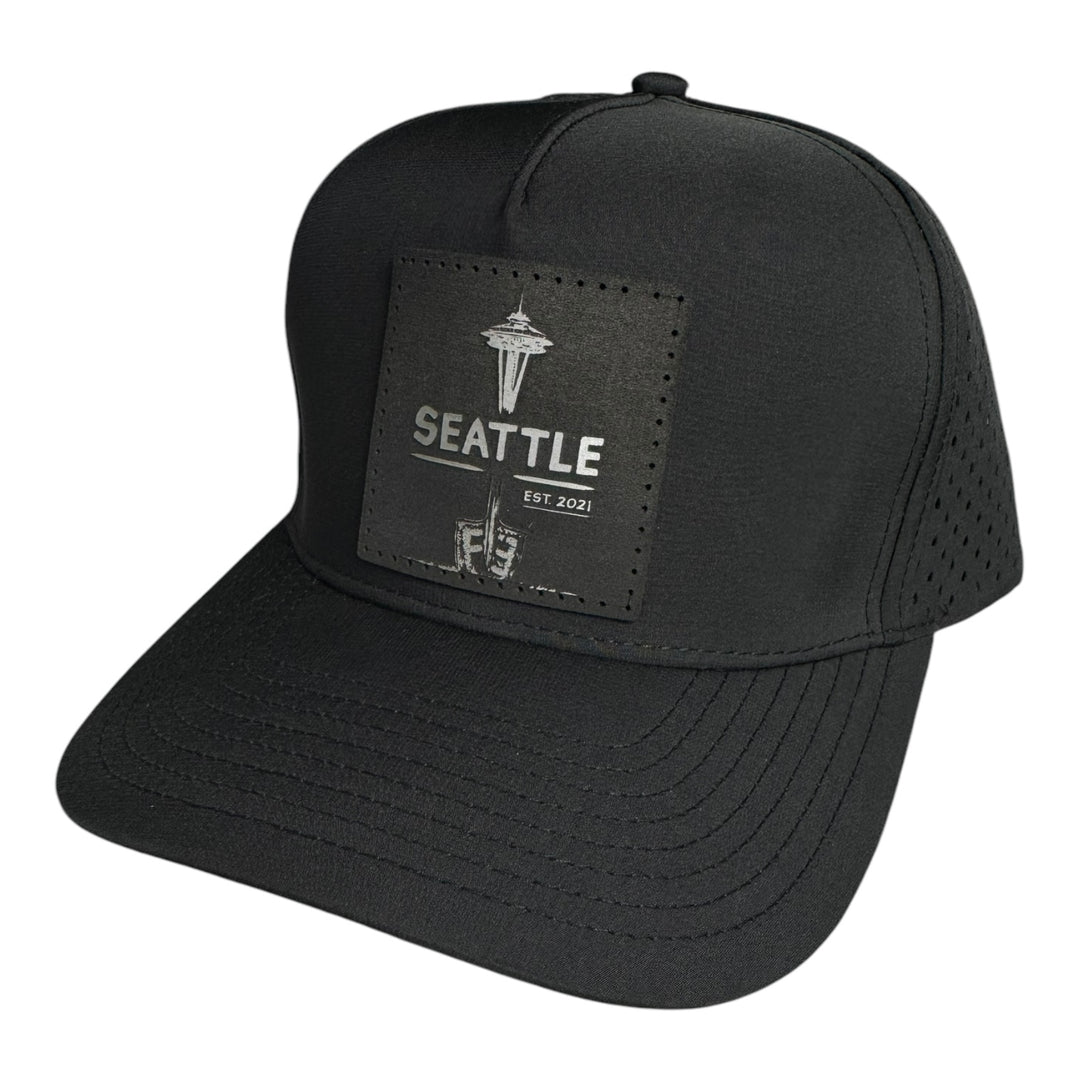 F3 Seattle Shovel Needle Leatherette Patch Hat Pre-Order February 2025