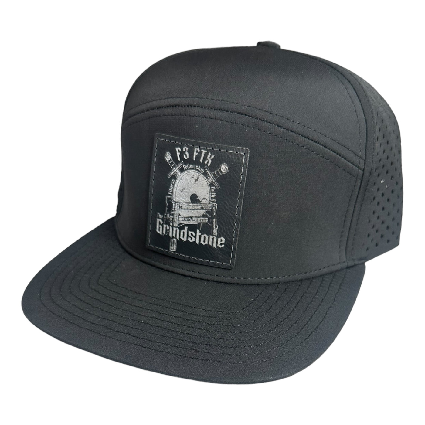 F3 FTX The Grindstone Leatherette Patch Hat Pre-Order May 2024