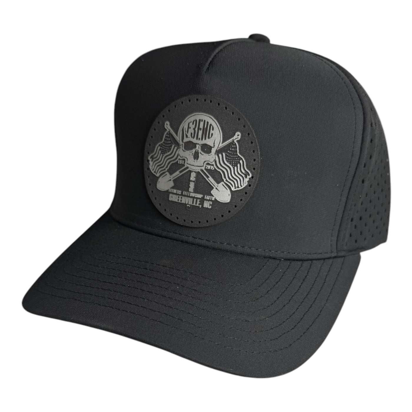 F3 ENC 10th Anniversary Leatherette Patch Hat Pre-Order January 2025