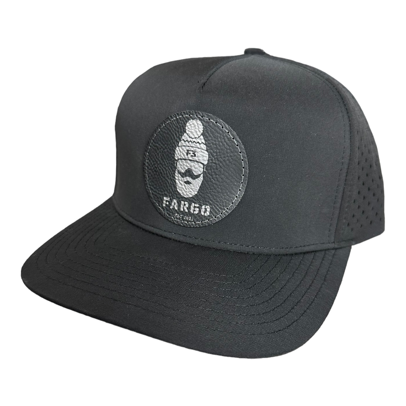 F3 Fargo Leatherette Patch Hat Pre-Order June 2024