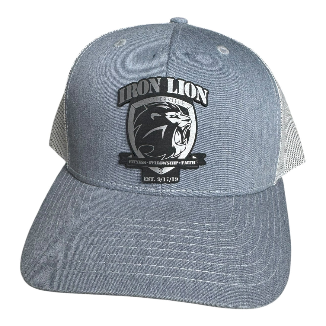 F3 Naperville Iron Lion Leatherette Patch Hat Pre-Order May 2025