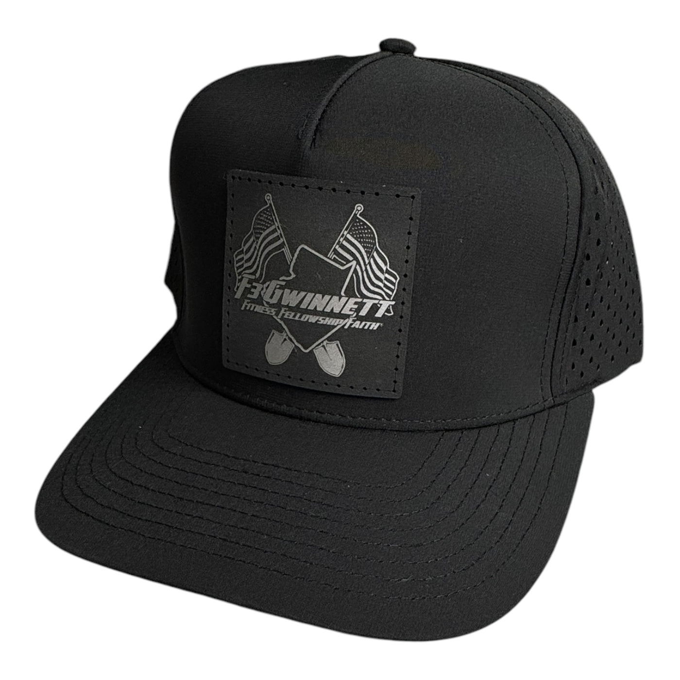 F3 Gwinnett Leatherette Patch Hat Pre-Order October 2024