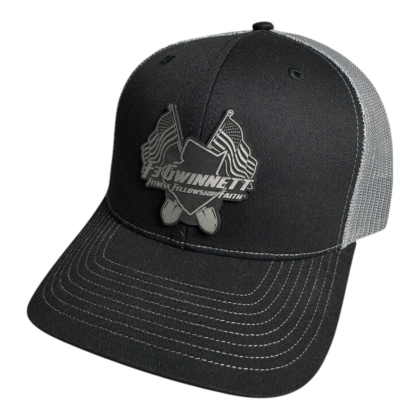 F3 Gwinnett Leatherette Patch Hat Pre-Order October 2024