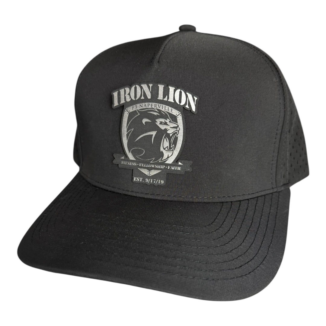 F3 Naperville Iron Lion Leatherette Patch Hat Pre-Order October 2025