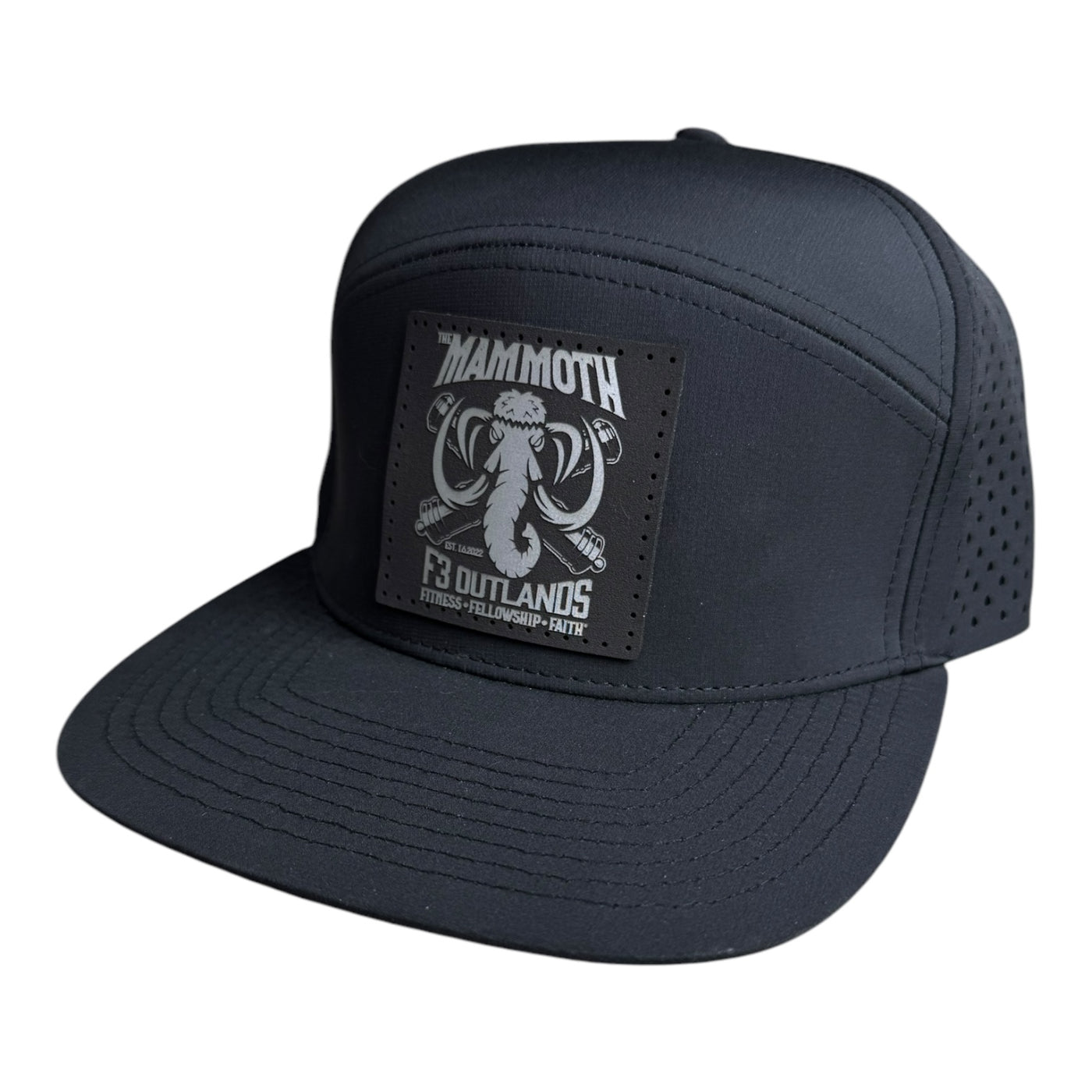 F3 Outlands Mammoth Leatherette Patch Hat Pre-Order December 2024