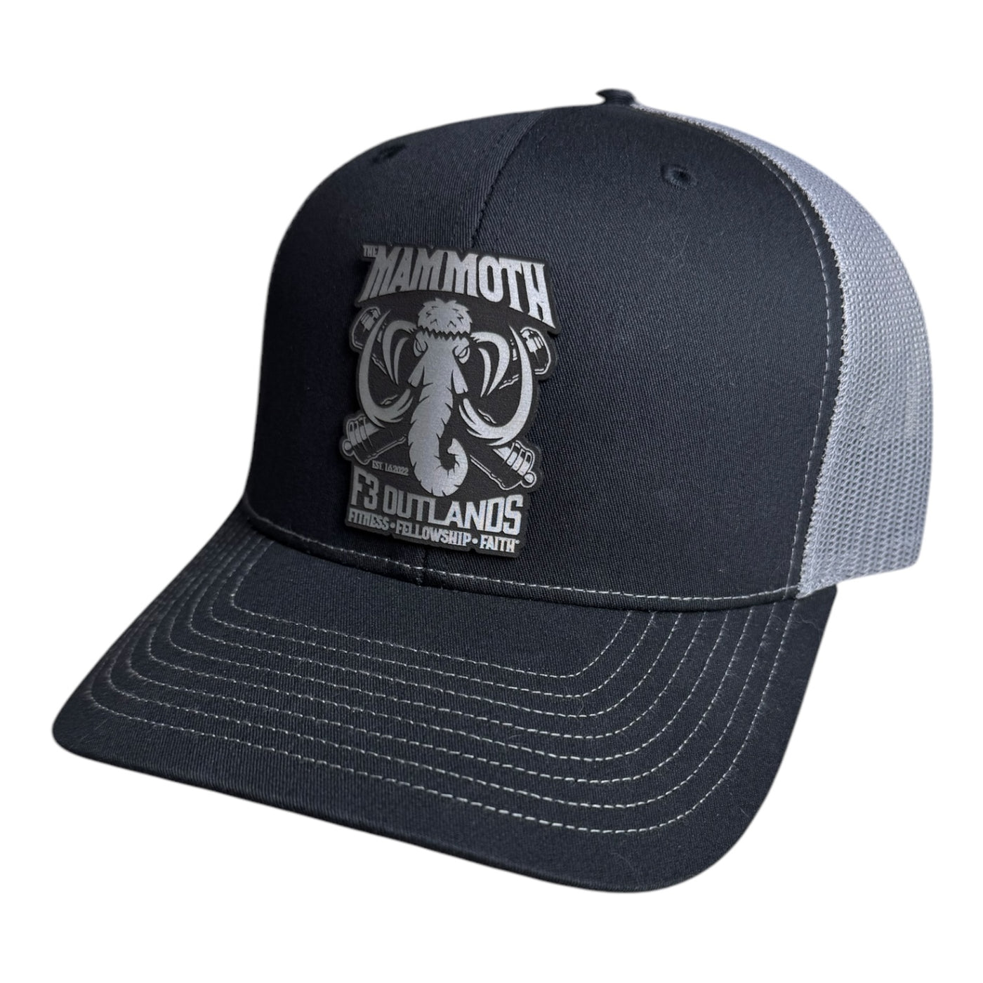 F3 Outlands Mammoth Leatherette Patch Hat Pre-Order December 2024