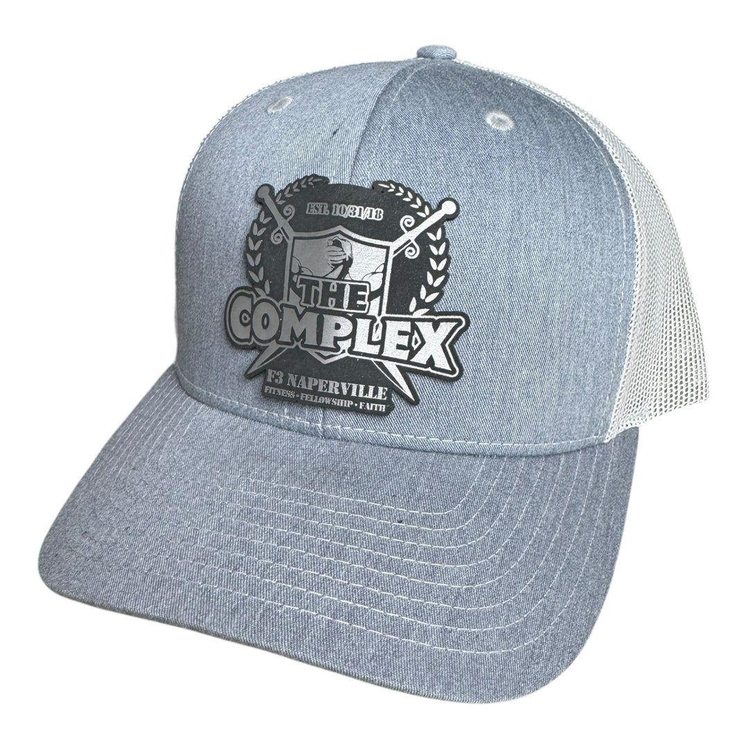 F3 Naperville The Complex Leatherette Patch Hat Pre-Order May 2025