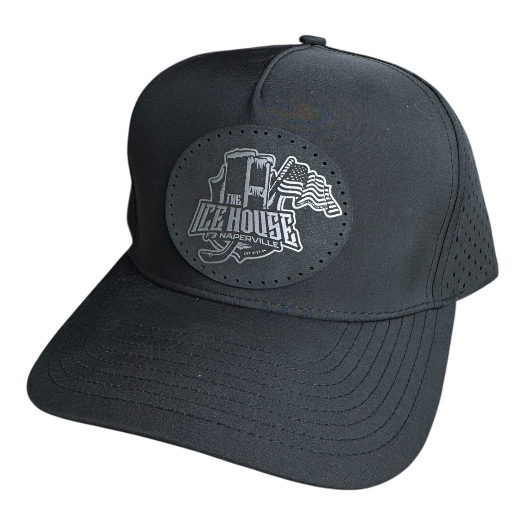F3 Naperville The Ice House Summer 25 Leatherette Patch Hat Pre-Order May 2025