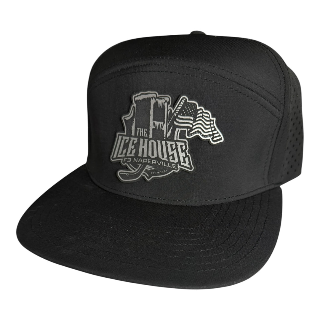 F3 Naperville The Ice House Leatherette Patch Hat Pre-Order October 2025