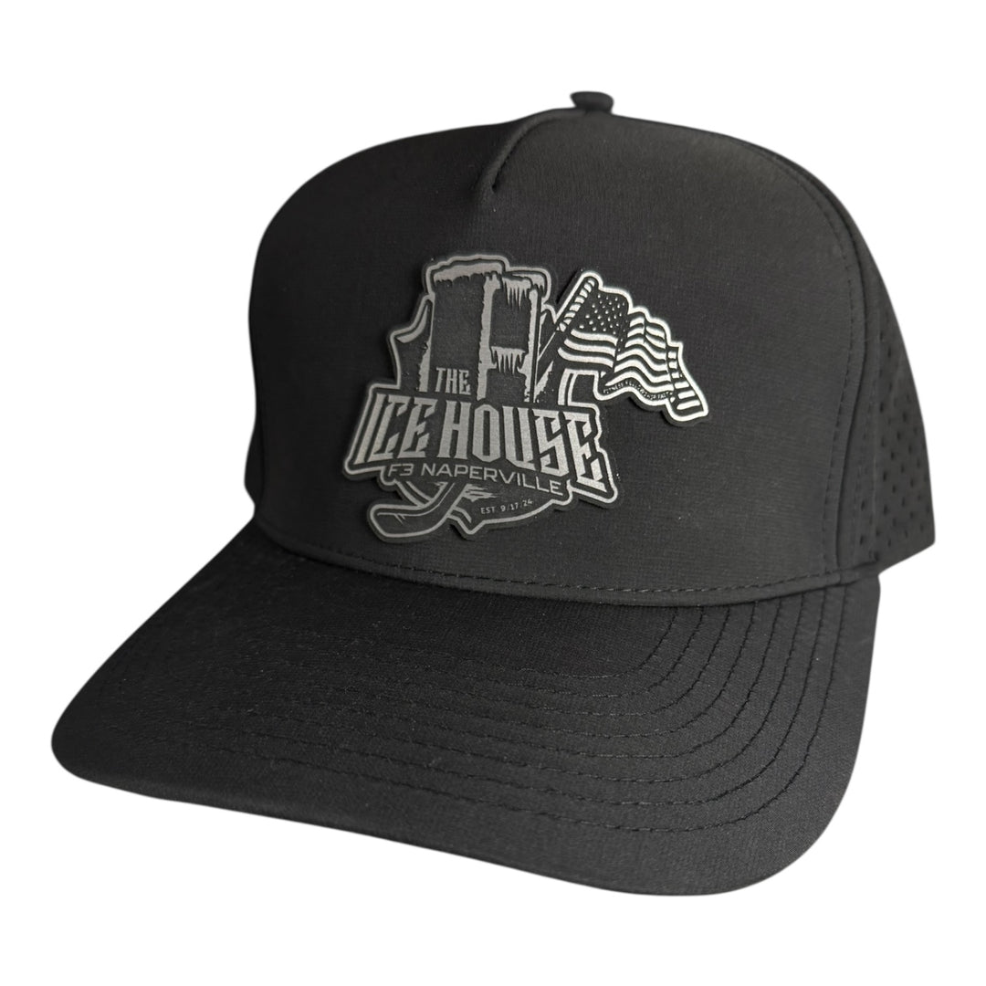 F3 Naperville The Ice House Leatherette Patch Hat Pre-Order October 2025