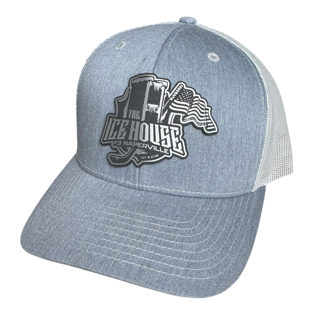 F3 Naperville The Ice House Summer 25 Leatherette Patch Hat Pre-Order May 2025
