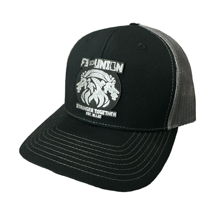 F3 The Union Marysville, OH Leatherette Patch Hat Pre-Order February 2024