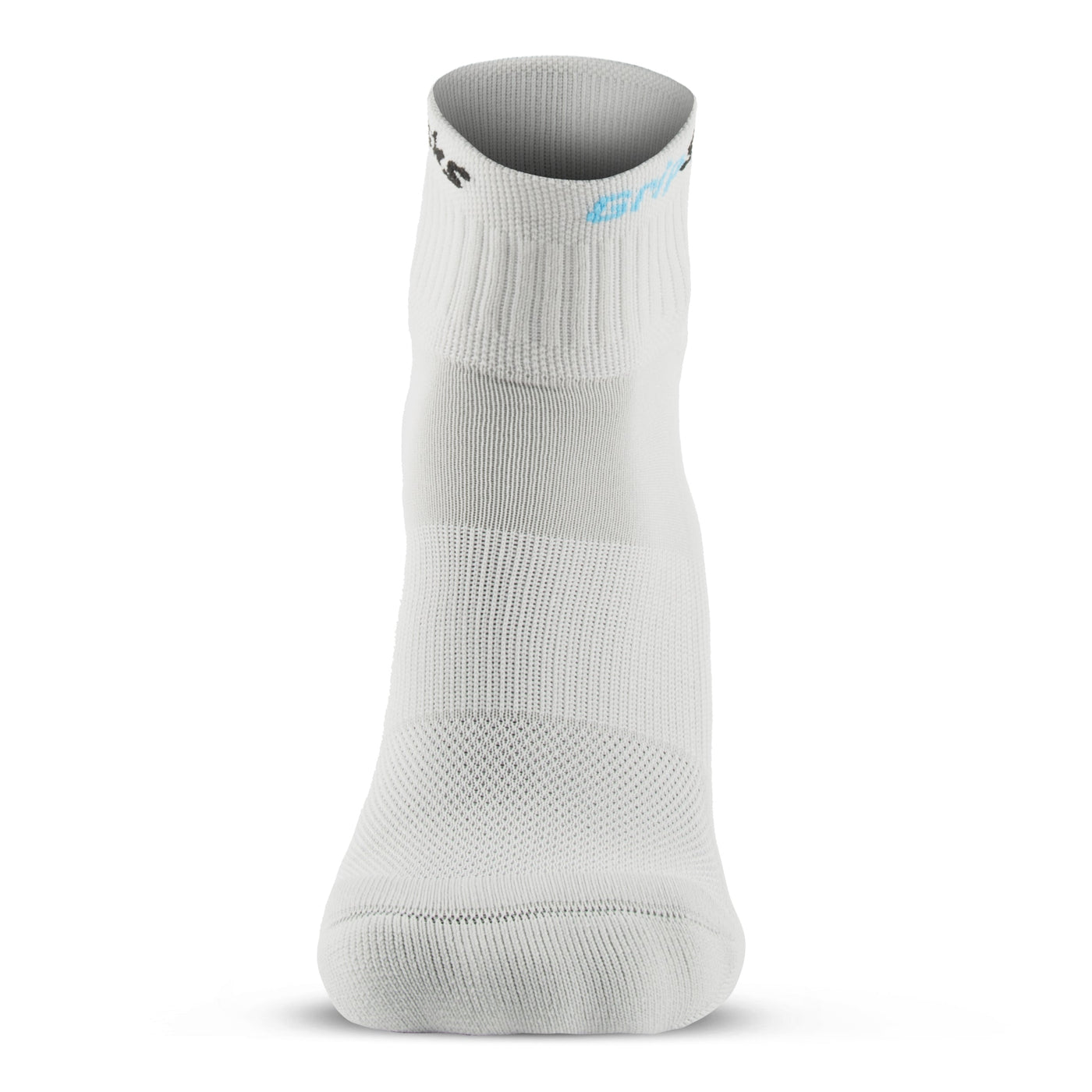 GripSocks for Golf - 1/4 Crew Height - Gray