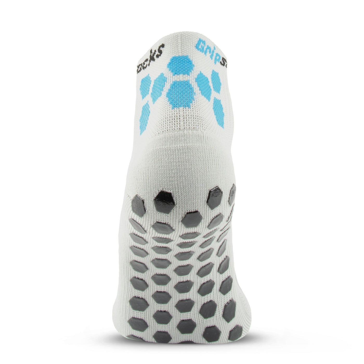 GripSocks for Golf - 1/4 Crew Height - Gray