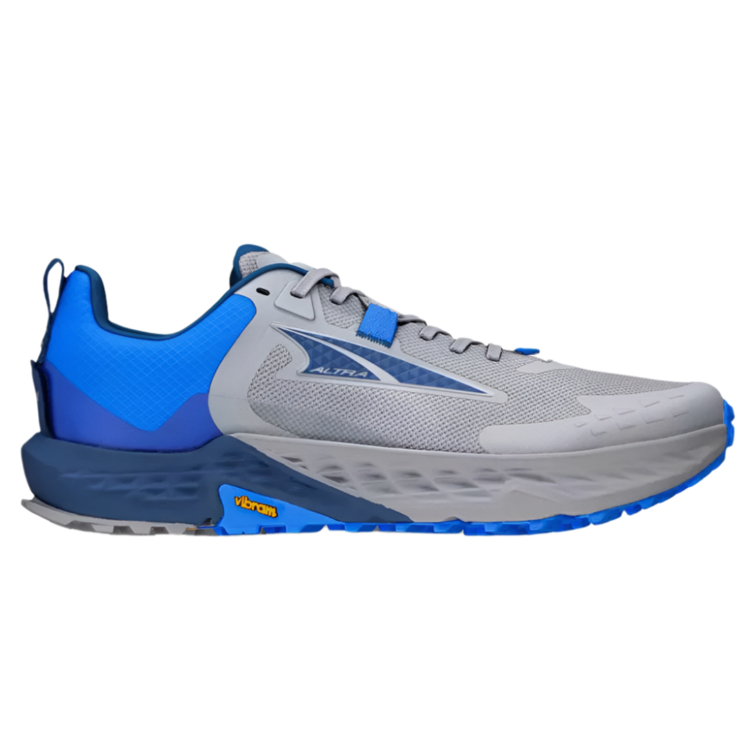 Men's Altra Timp 5, Gray/Blue, 11.5 D Medium