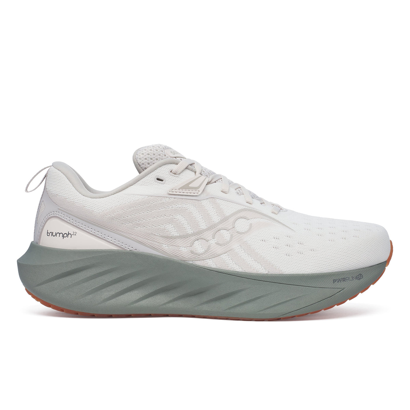 Men's Saucony Triumph 22, Moon/Bough, 11.5 D Medium
