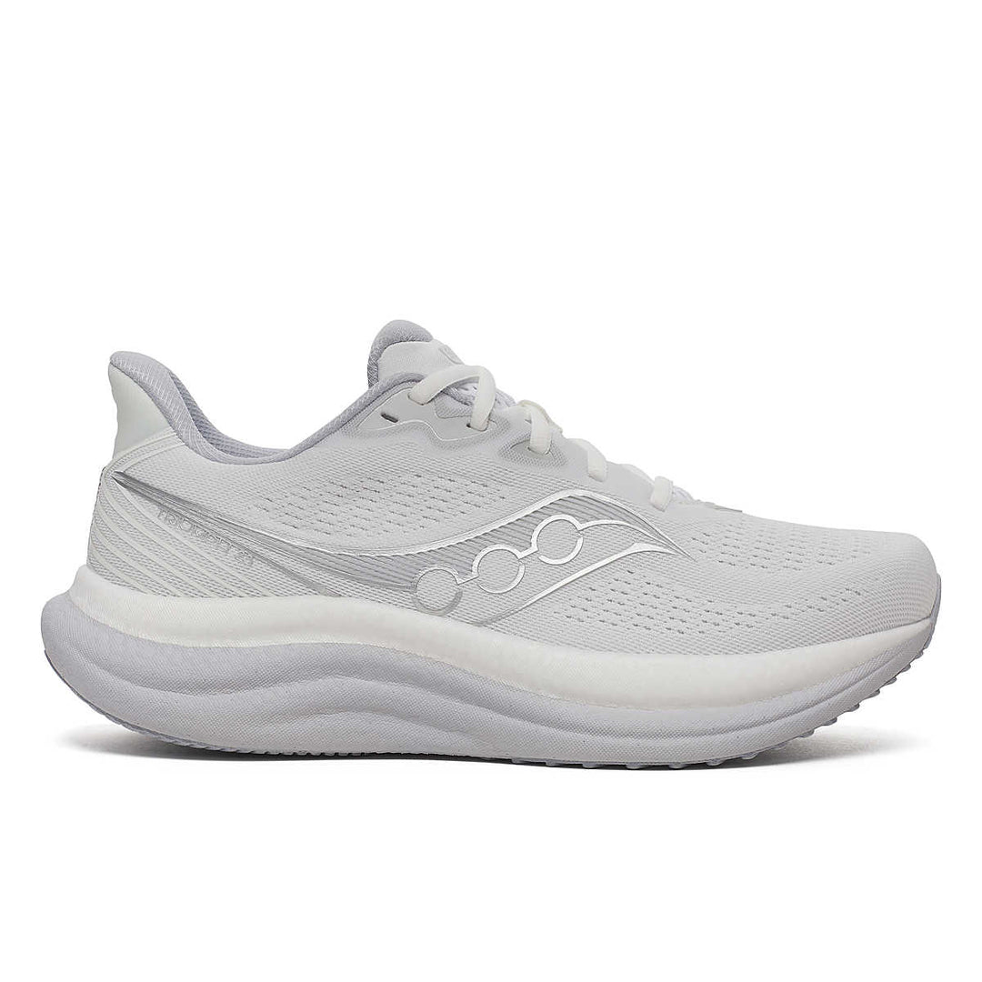 Men's Saucony Triumph 23, White/Cloud, 7.5 D Medium