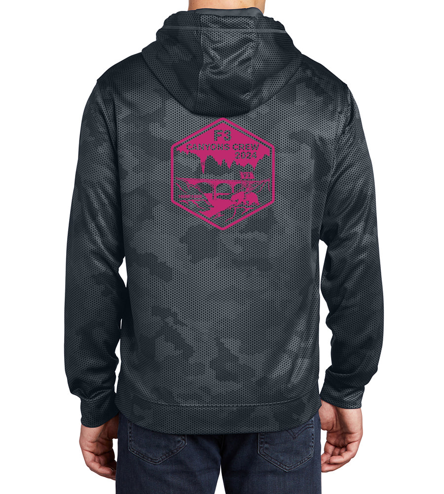 F3 Gold Rush Canyons Crew Hot Pink Logo Pre-Order January 2024