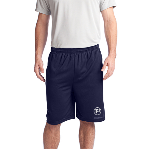 CLEARANCE ITEM - F3 Sport-Tek PosiCharge Tough Mesh Pocket Short (Navy/XL)
