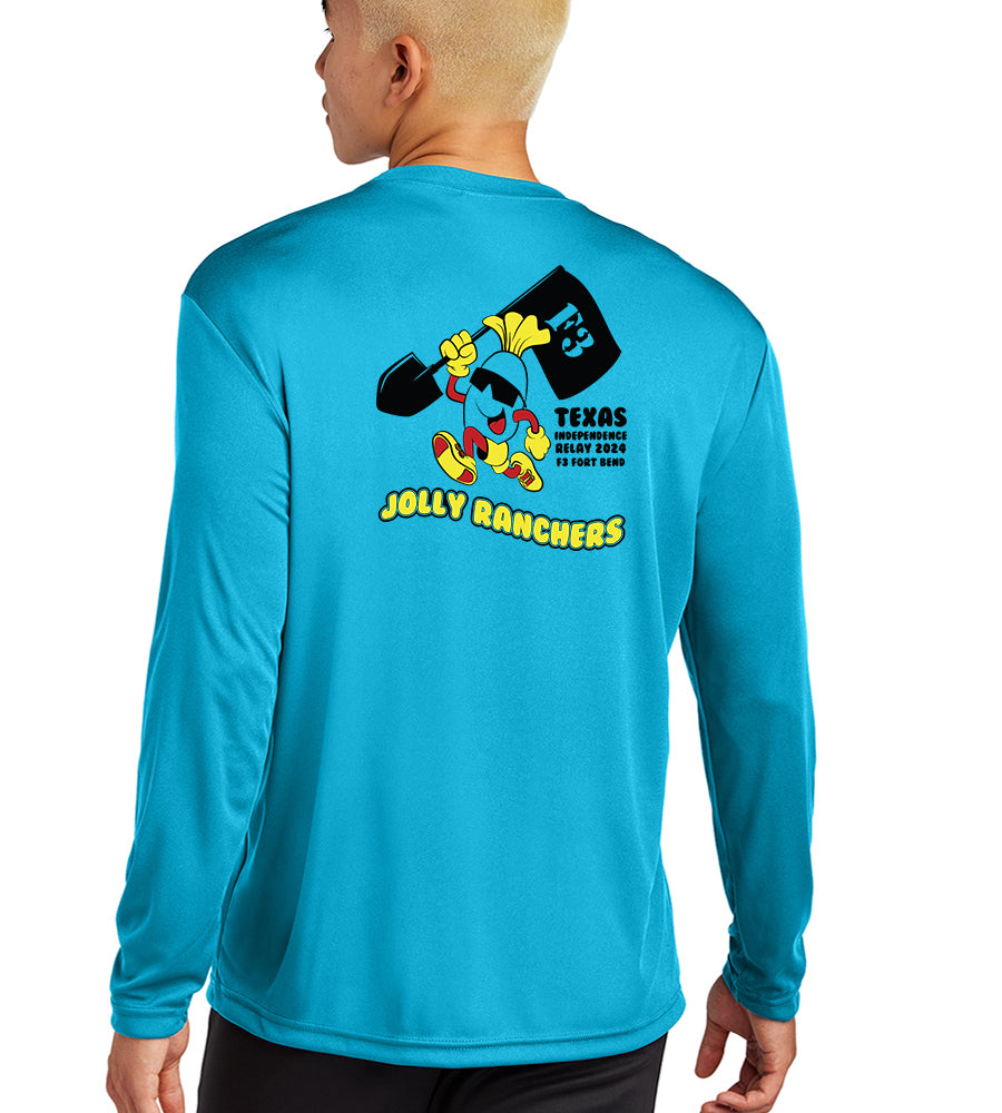 F3 Fort Bend Jolly Ranchers TIR 24' - Red, Bright Yellow and Black logo Pre-Order January 2024