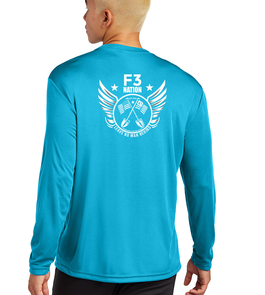 F3 2024 Official F3 Race Jersey - Sport-Tek Long Sleeve Shirts Pre-Order