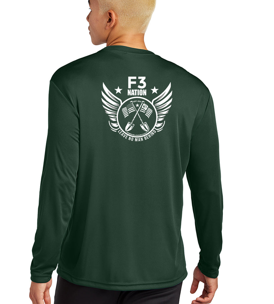 F3 2024 Official F3 Race Jersey - Sport-Tek Long Sleeve Shirts Pre-Order