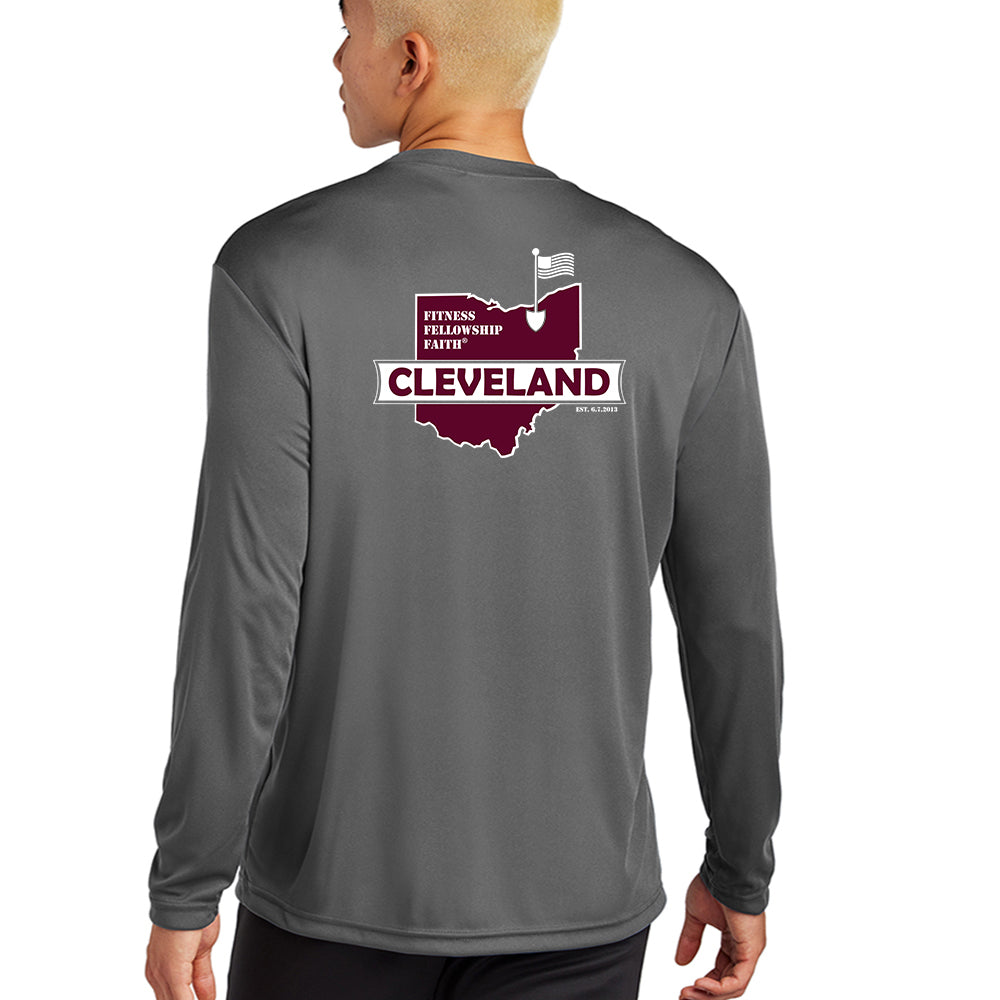 F3 Cleveland in Maroon on White Logo Pre-Order October 2025