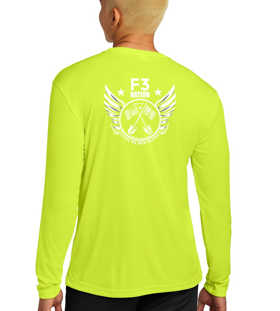 F3 2024 Official F3 Race Jersey - Sport-Tek Long Sleeve Shirts Pre-Order